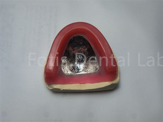Merah Glossy Gigi Wax Rims Occlusal Contour Rim Nyaman
